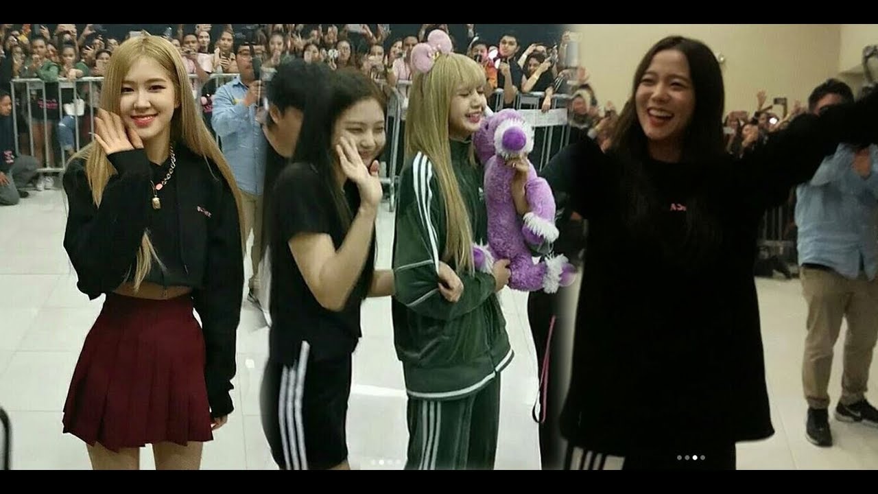 【Jenlisa & Chaesoo】Send off fan After finished concert at philippine
