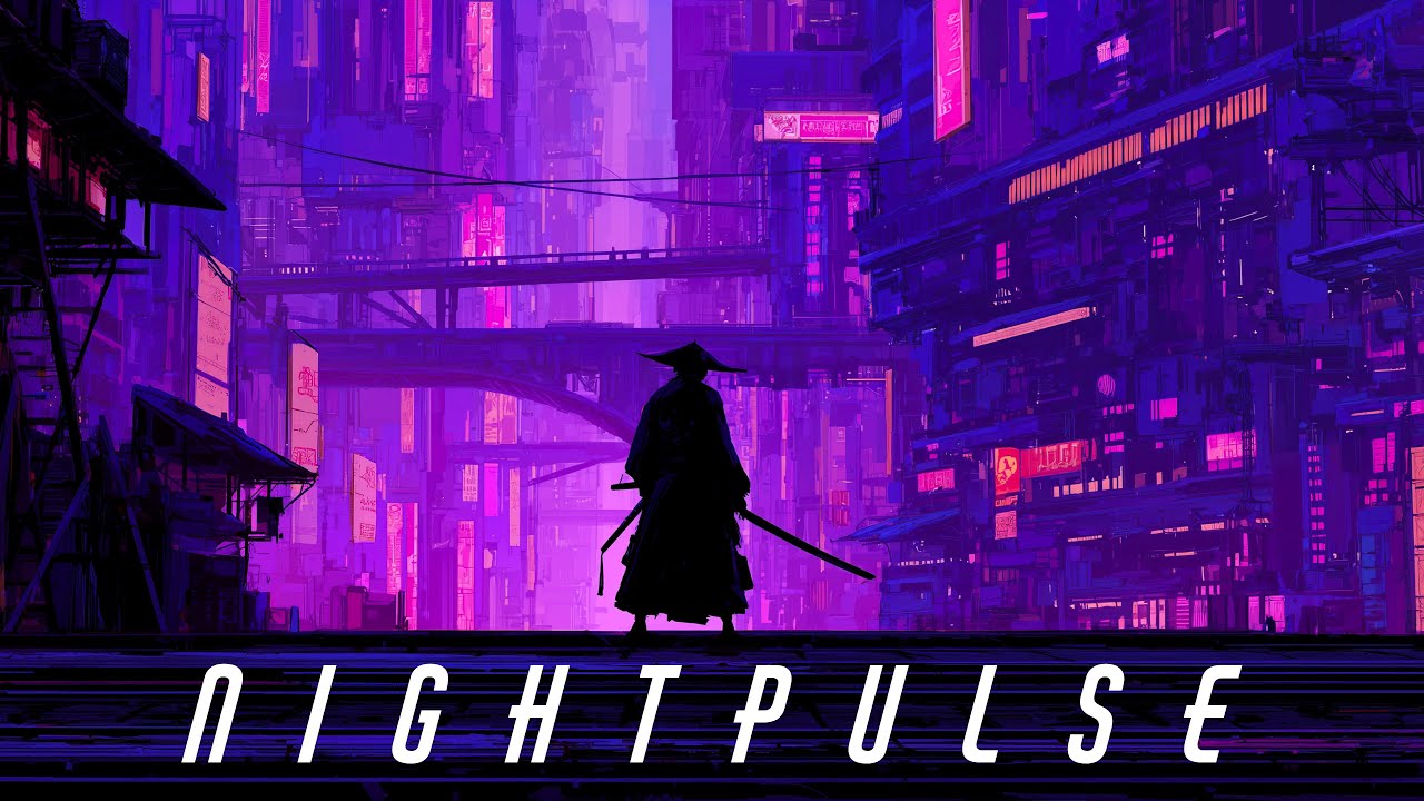 ＮＩＧＨＴＰＵＬＳＥ [Synthwave / Cyberwave / Cyberpunk] (For studying, focus, chilling and relaxation)