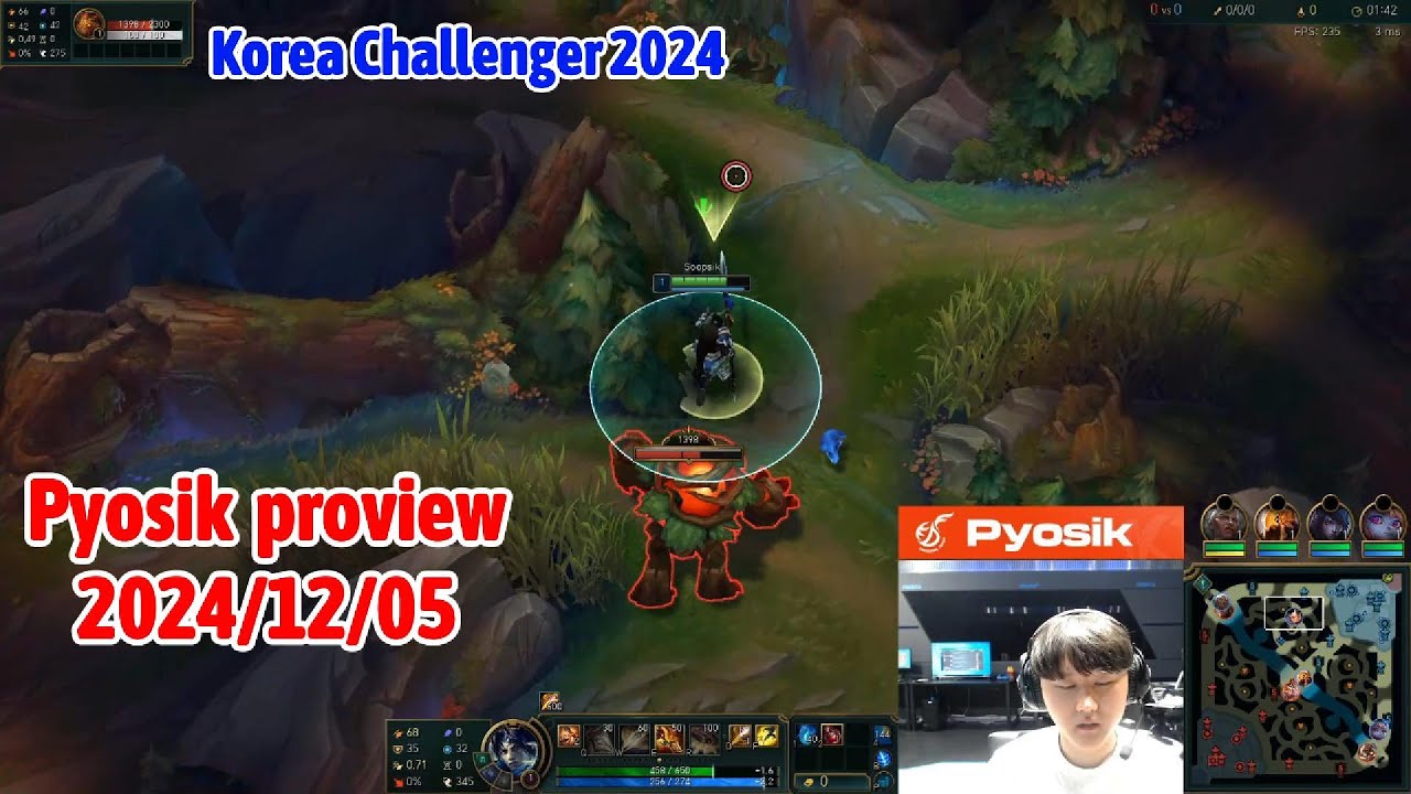 Pyosik proview 2024/12/05 xinzhao kindred vi Korea challenger | Pyosik 第一视角