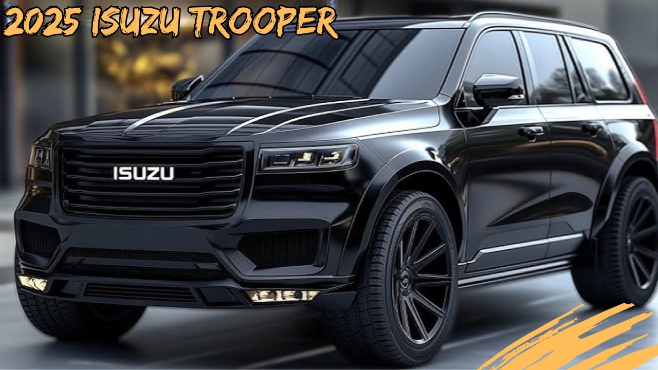 Isuzu Trooper 2025 года &mdash; всё, что нужно знать