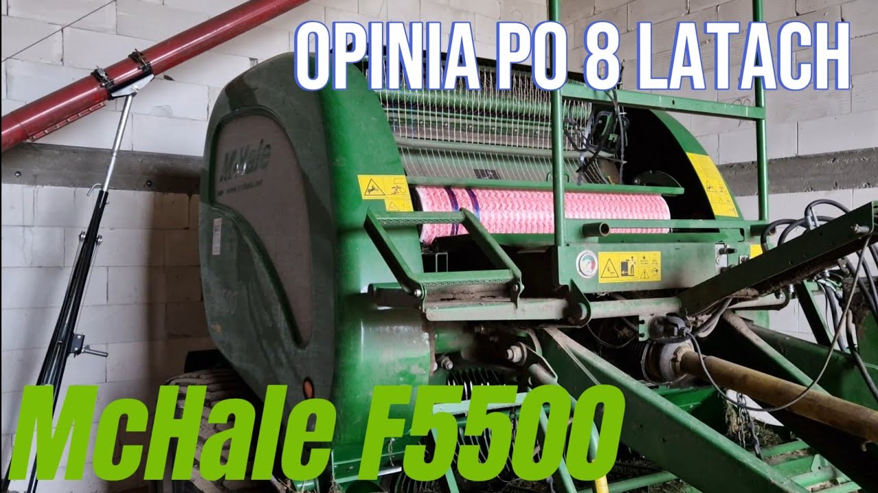 Opinia użytkownika na temat prasy McHale F5500 po 8 latach użytkowania ROLMECH