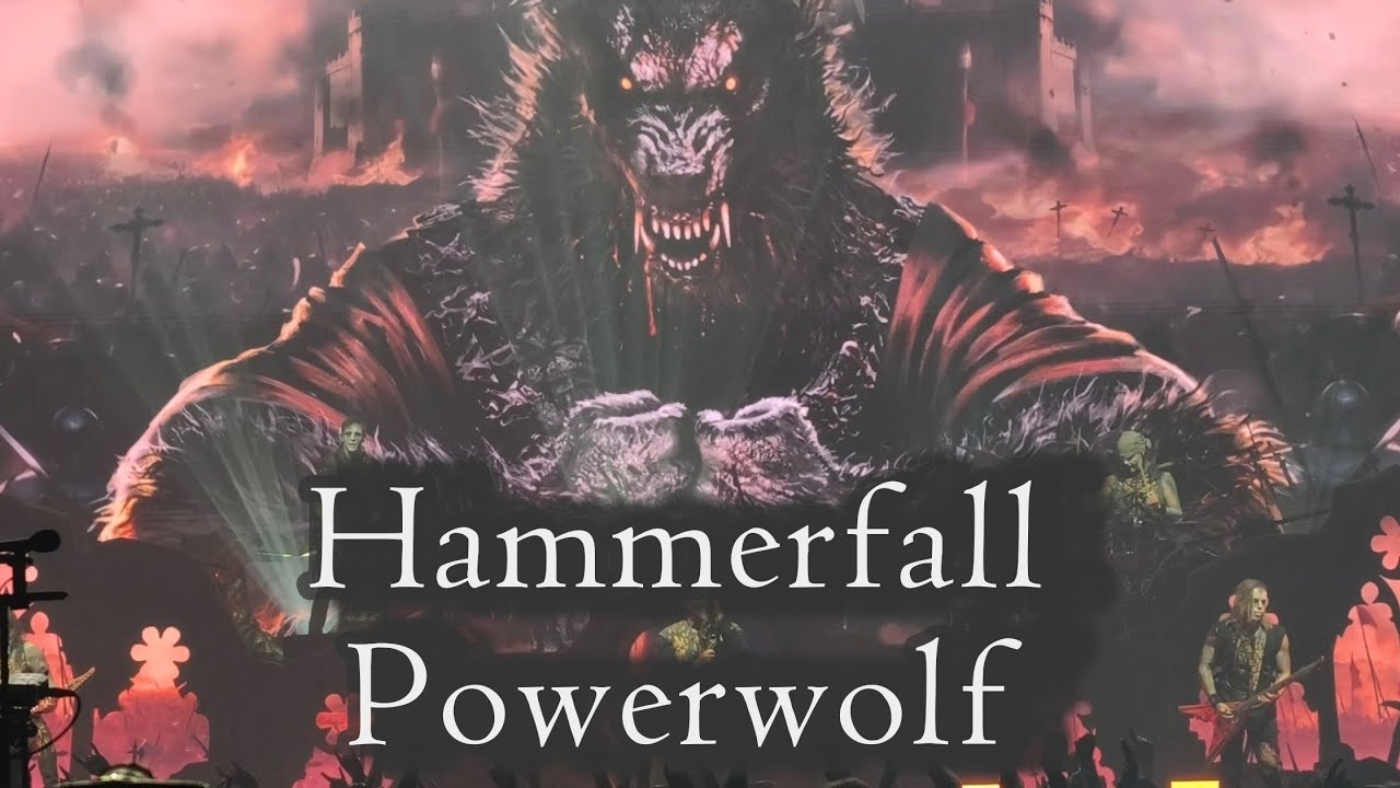 Hammerfall/Powerwolf live at Leipzig 03.03.26