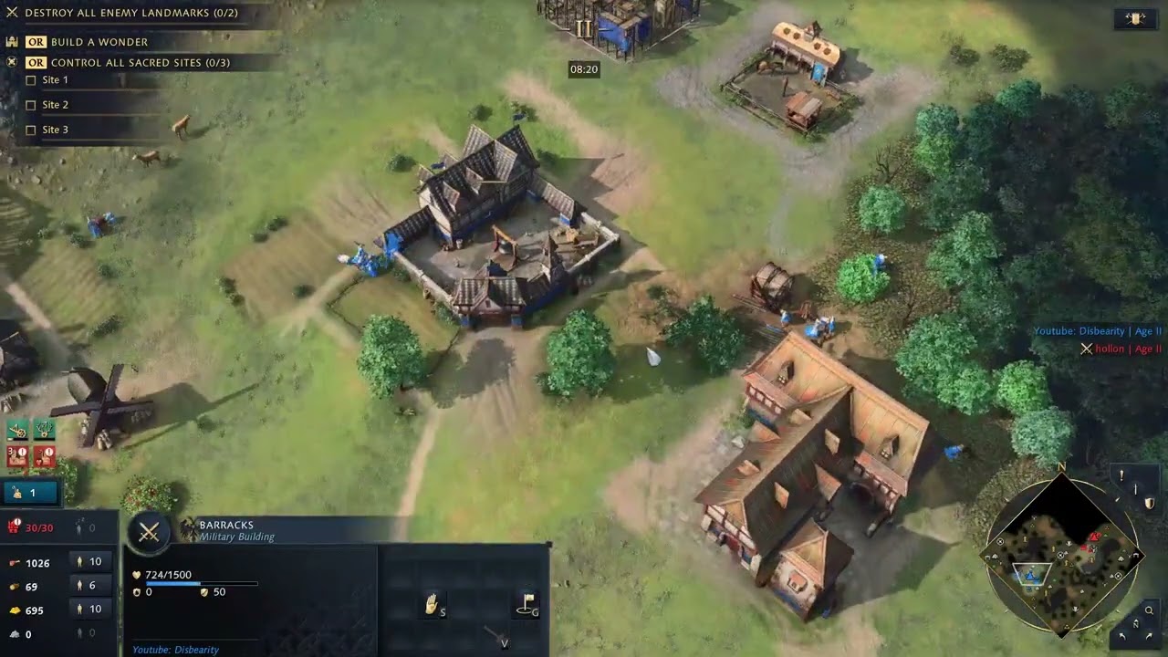 Weren't Prepared For That Push | HRE vs Eng | RM 1v1 | AOE4 | [Reupload]