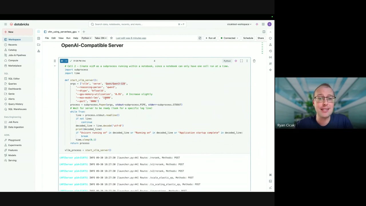 Databricks: Deploy ANY Hugging Face Model in Minutes (vLLM + Serverless)