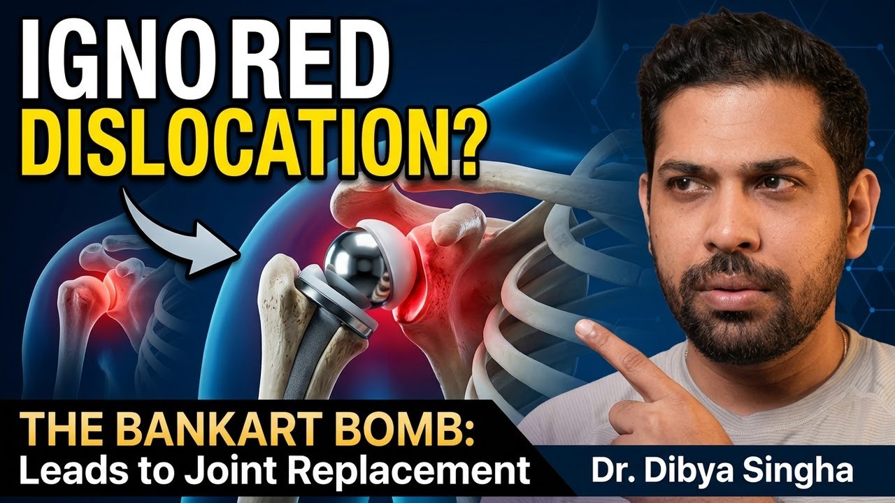 Don't Ignore Shoulder Dislocation! How a Bankart Tear leads to Joint Replacement