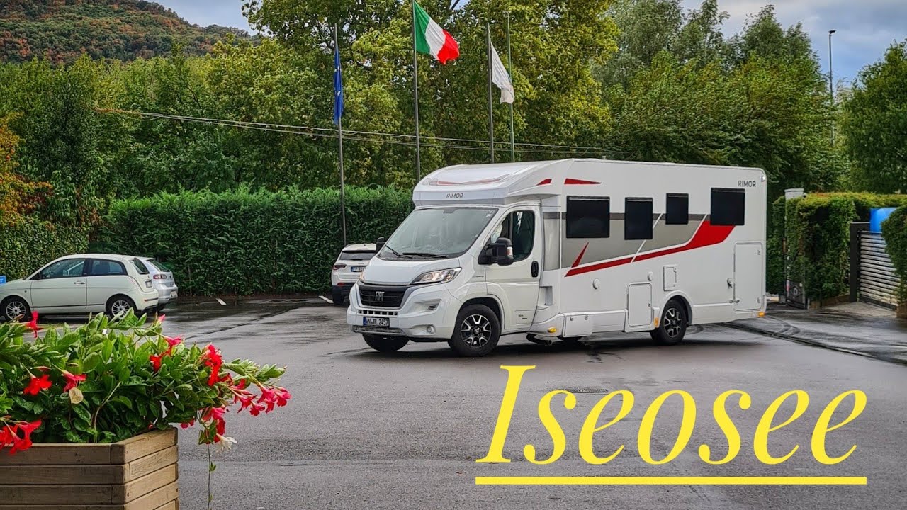 Италия на автодоме. Обзор кемпинга 5 звёзд. Озеро Изео. Lake Iseo