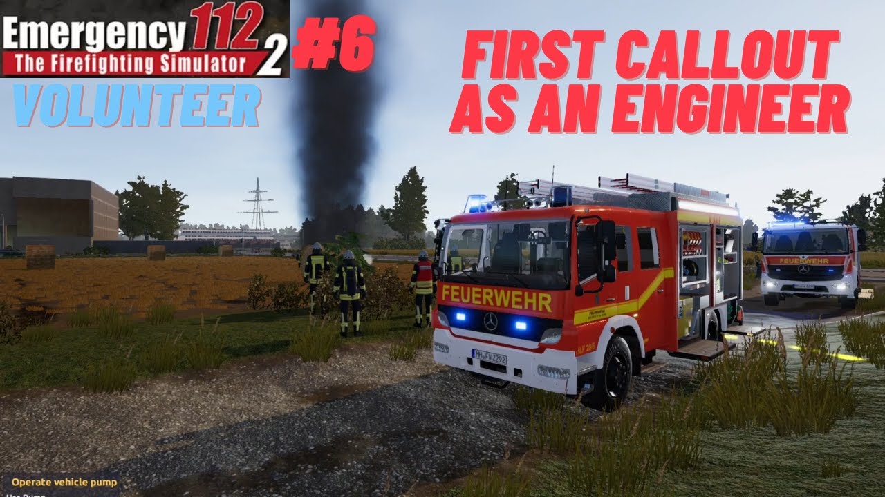 Emergency Call 112 2 Volunteer #6 -  Day 6 -  First callout as an engineer!