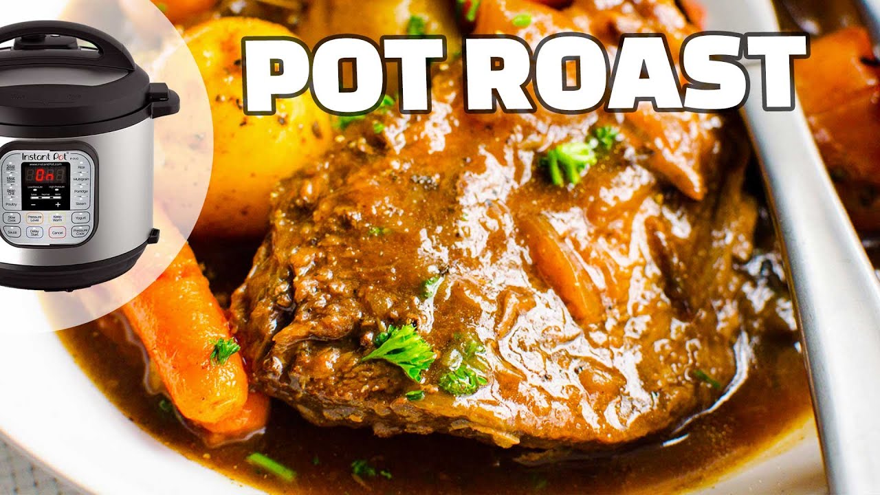 THE BEST Instant Pot POT ROAST Recipe | With Baby Potatoes and Carrots