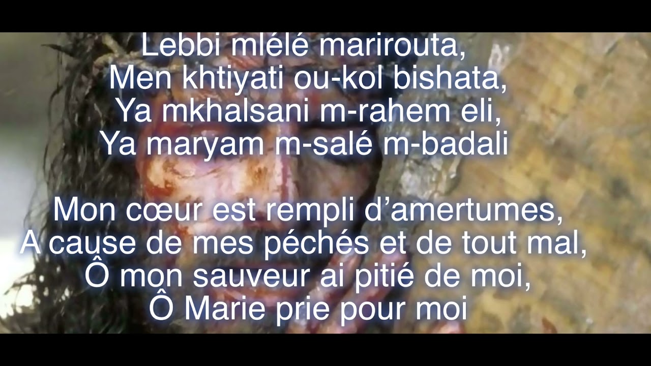Chant chaldéen : lebbi m’lélé marirouta ( mon coeur est rempli d’amertumes)