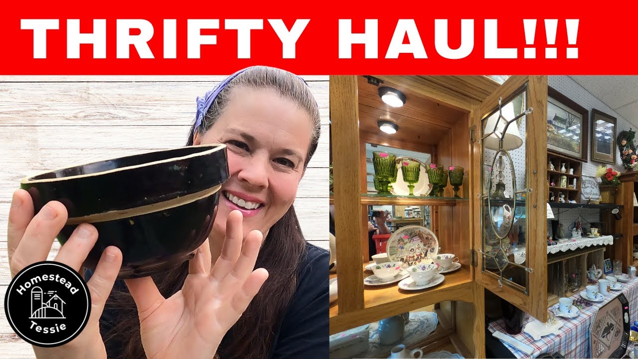 Hidden Gems Galore! My Thrift Store Haul Will Amaze You