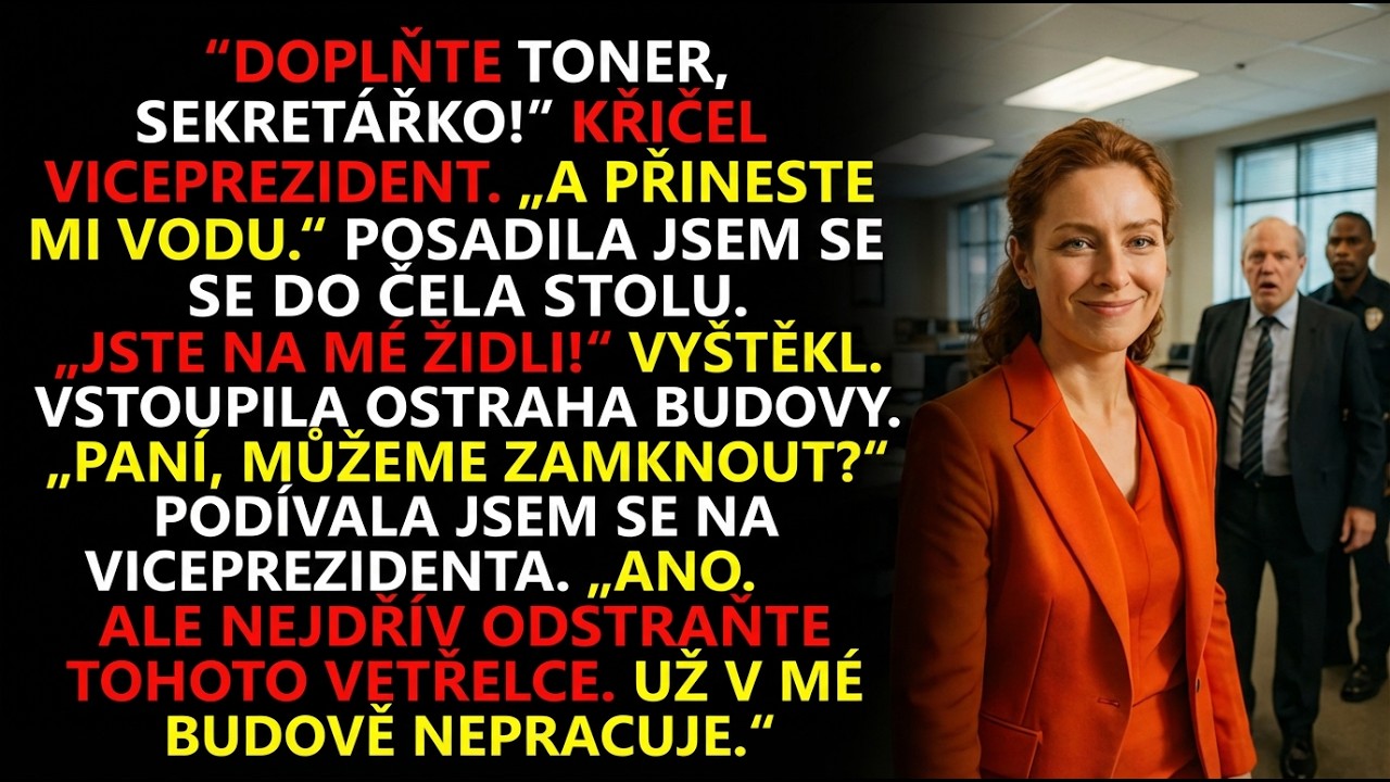 Sekretářčina firemní pomsta: Koupila jsem budovu a vyhodila svého šéfa.