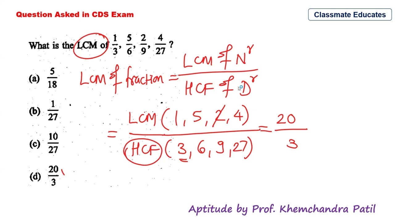 PYQ - CDS Exam(Combine Defense Services Exam) | UPSC MPSC CSAT, CAT, CLAT, Campus Recruitment
