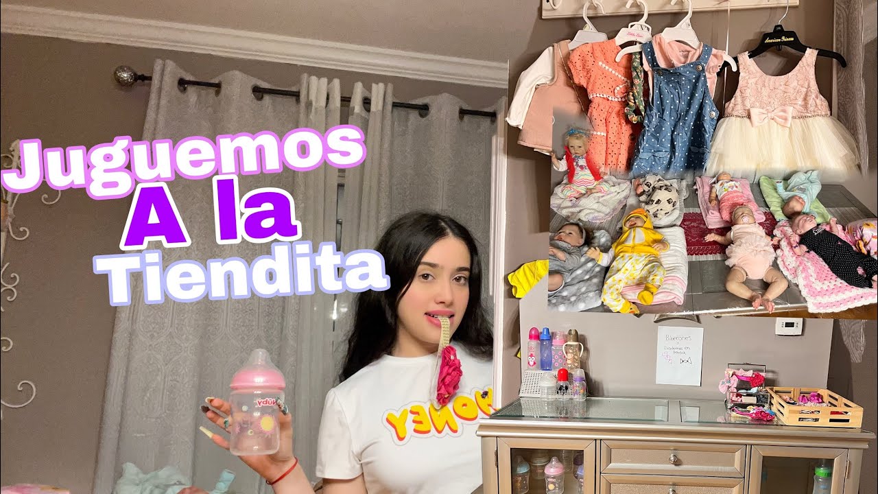 CONVERTIMOS EL COMEDOR DE MI CASA EN UN MINI CENTRO COMERCIAL/ TIENDA DE ROPA , BEBE ,BIBERONES/PLAY