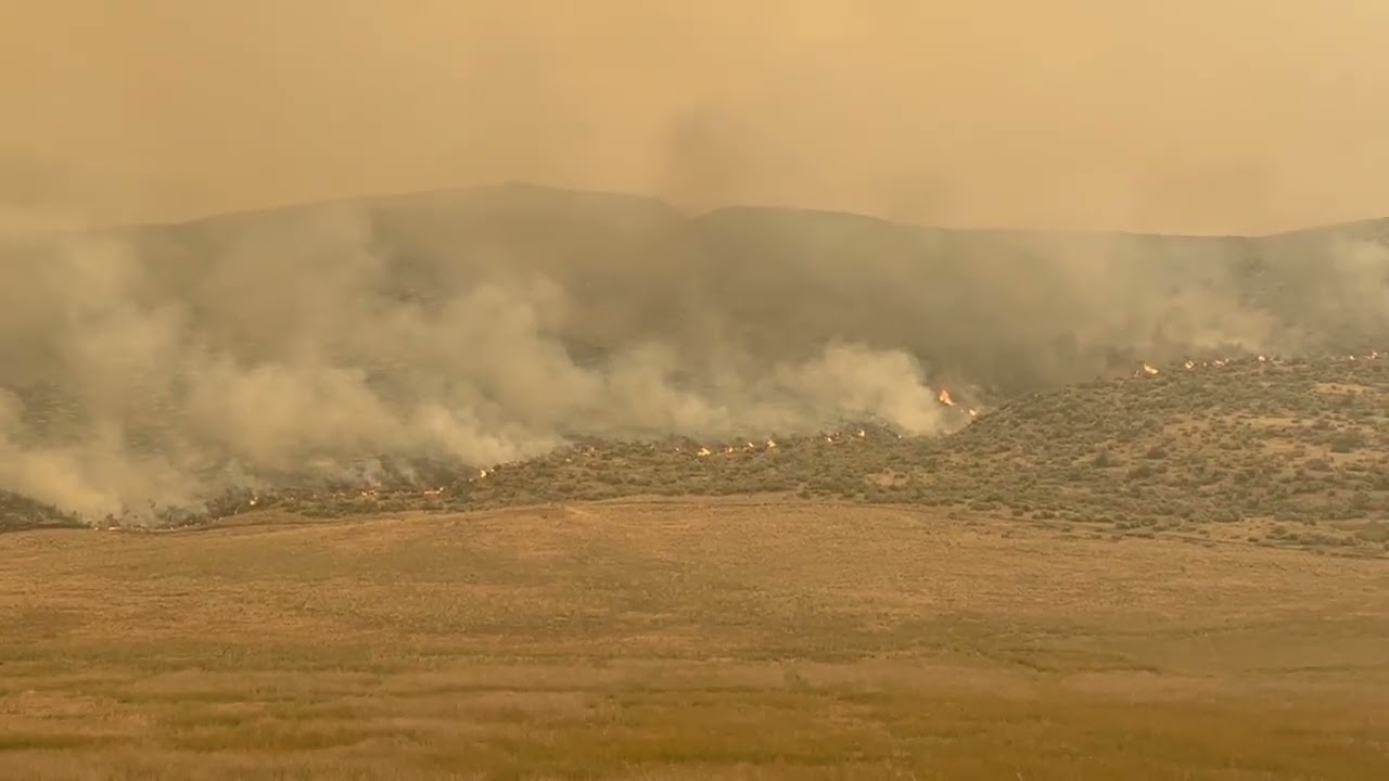 Sinlahekin wildfire north of Omak, WA 8/2/26