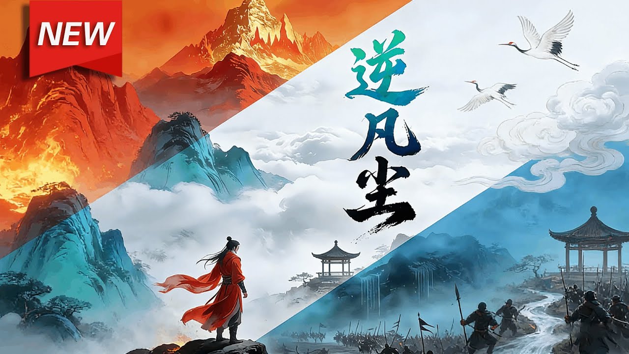 MULTISUB📢新番上线《逆凡尘》第1~60集丨五行废灵根少年贺平生，于微末中获得能强化万物的神秘陶盆，以杂役之身，于绝境中执火前行，最终以凡胎撼动修仙界法则强势逆袭！#漫剧 #破晓动漫社