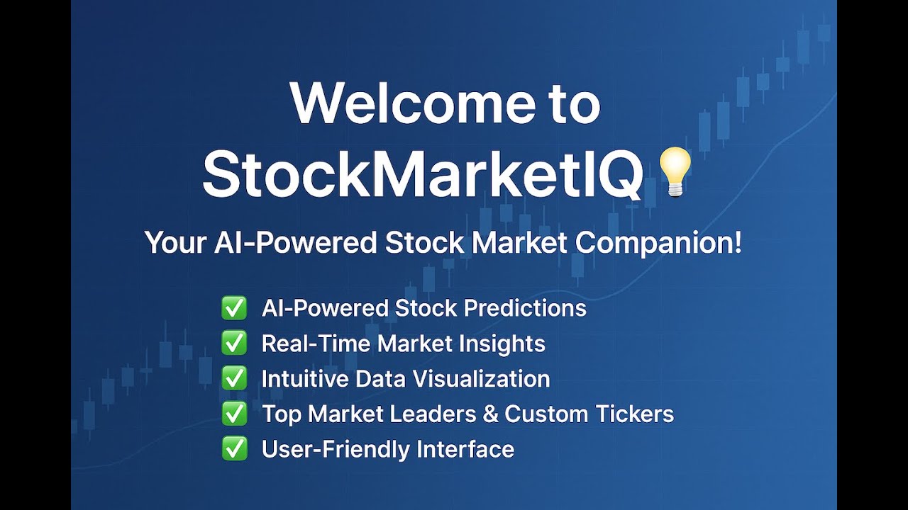 Market IQ Presentation