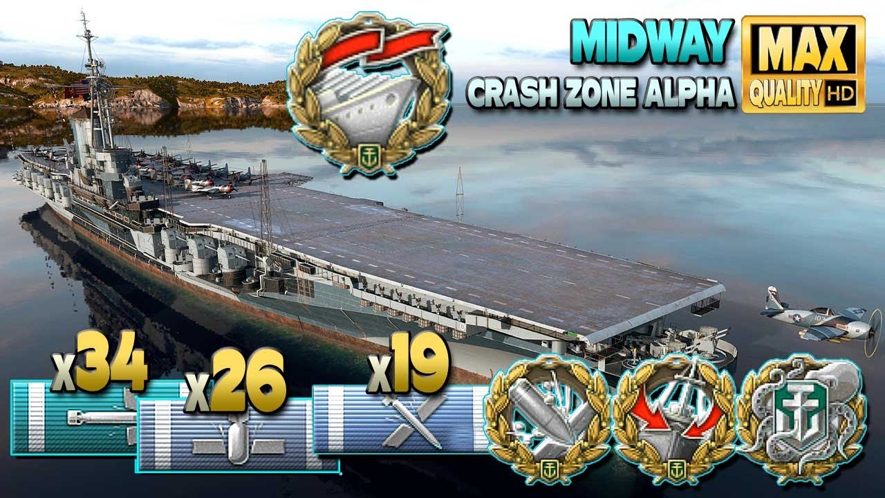 Авианосец Midway: заслуженный «соло-воин» - World of Warships