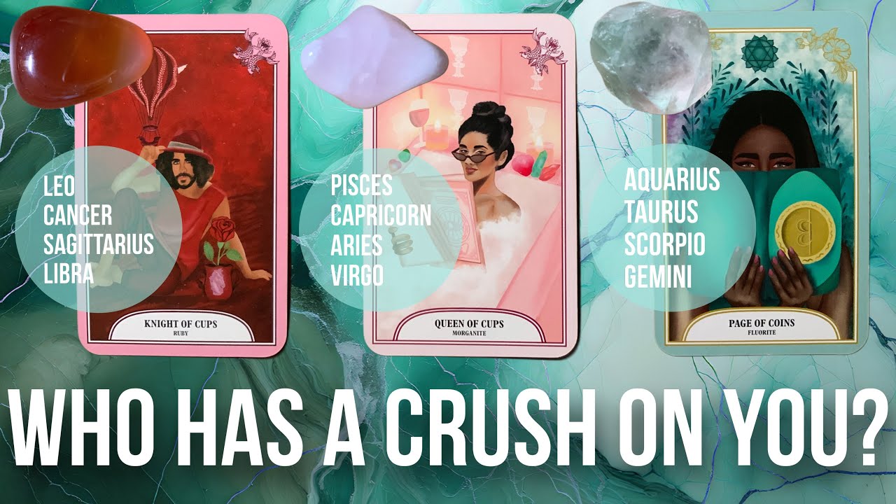 Who has a crush on you? 😍💗 Describing their look & personality 💌 - Pick a Card Tarot Reading