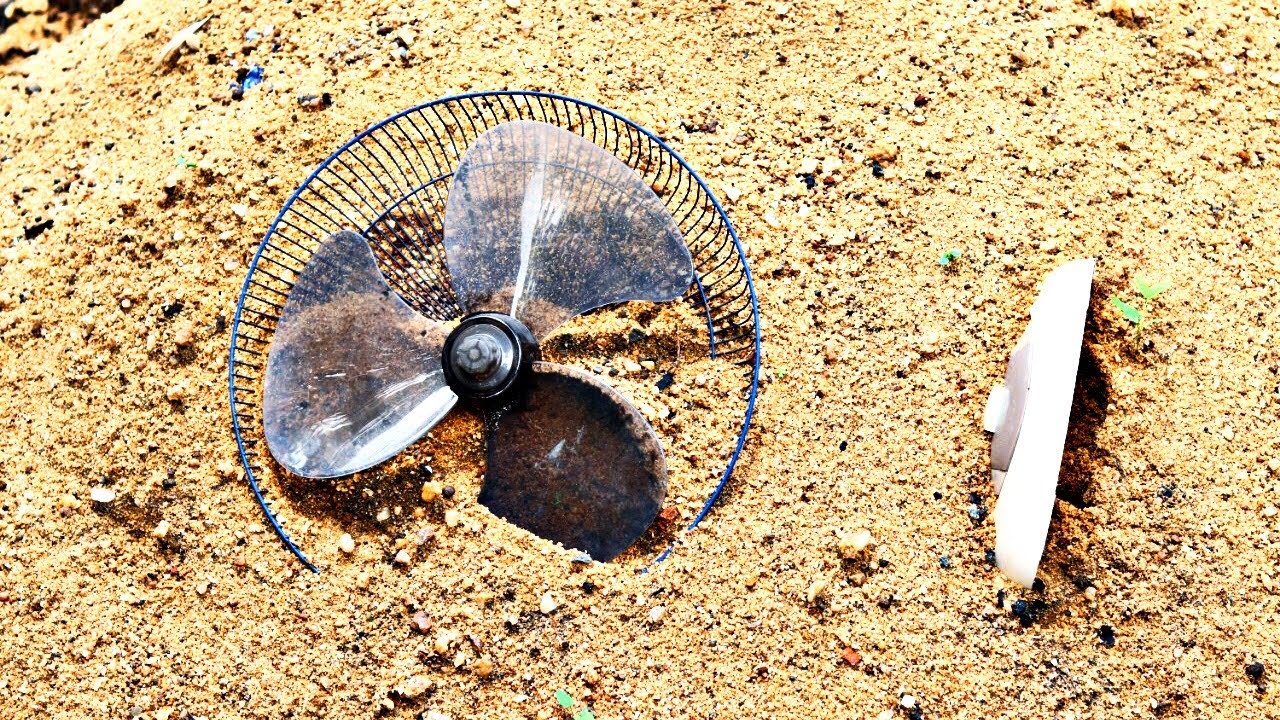 Old And Broken Table Fan Restoration
