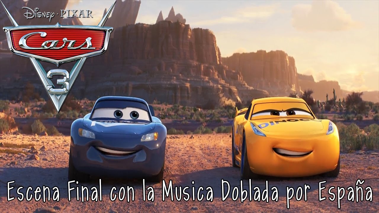 Cars 3 - Escena Final en Español Latino, pero con 