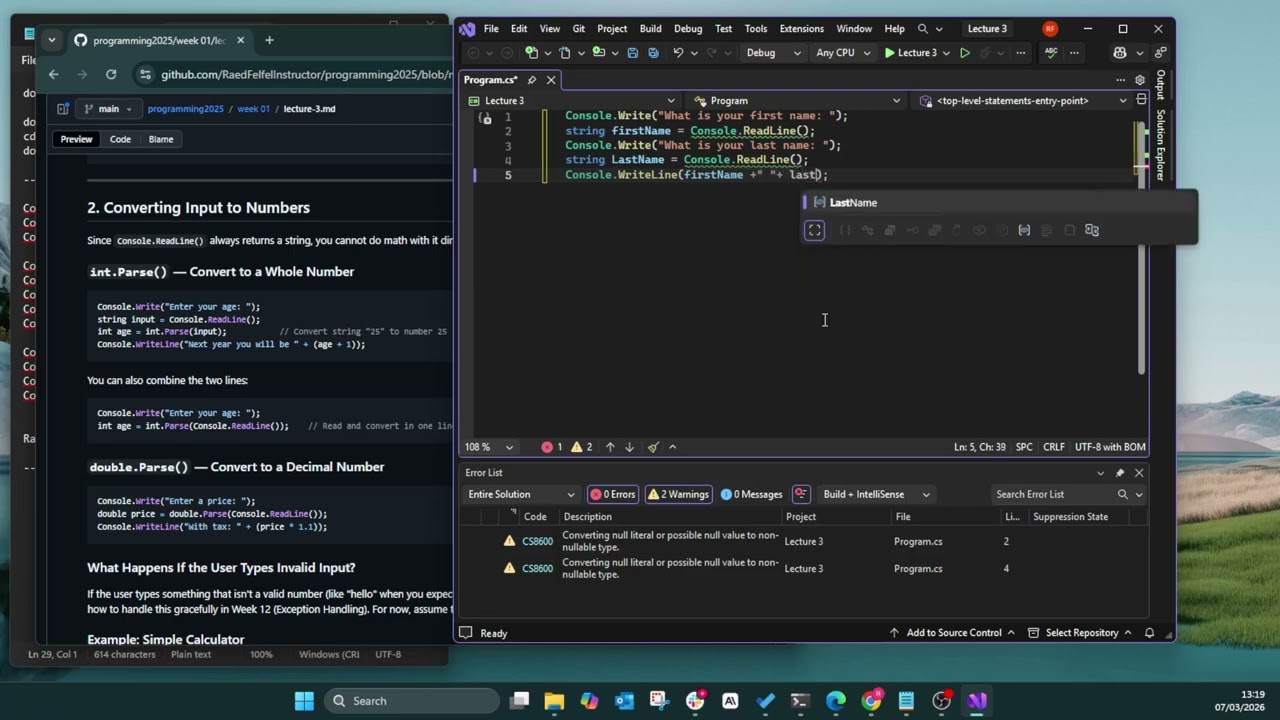 03 W01 3 readline conversion interpolation