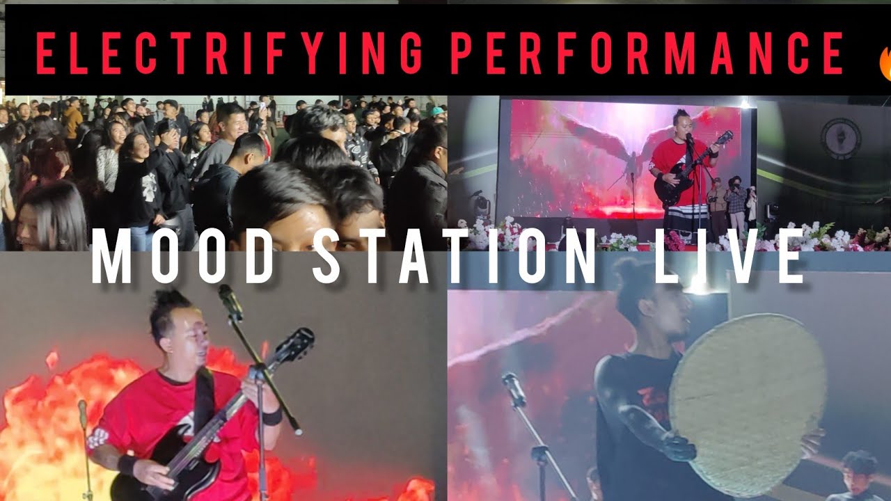MOOD STATION LIVE 🔥Electrifying Performance 🔥🎸#moodstation #aizawlday 