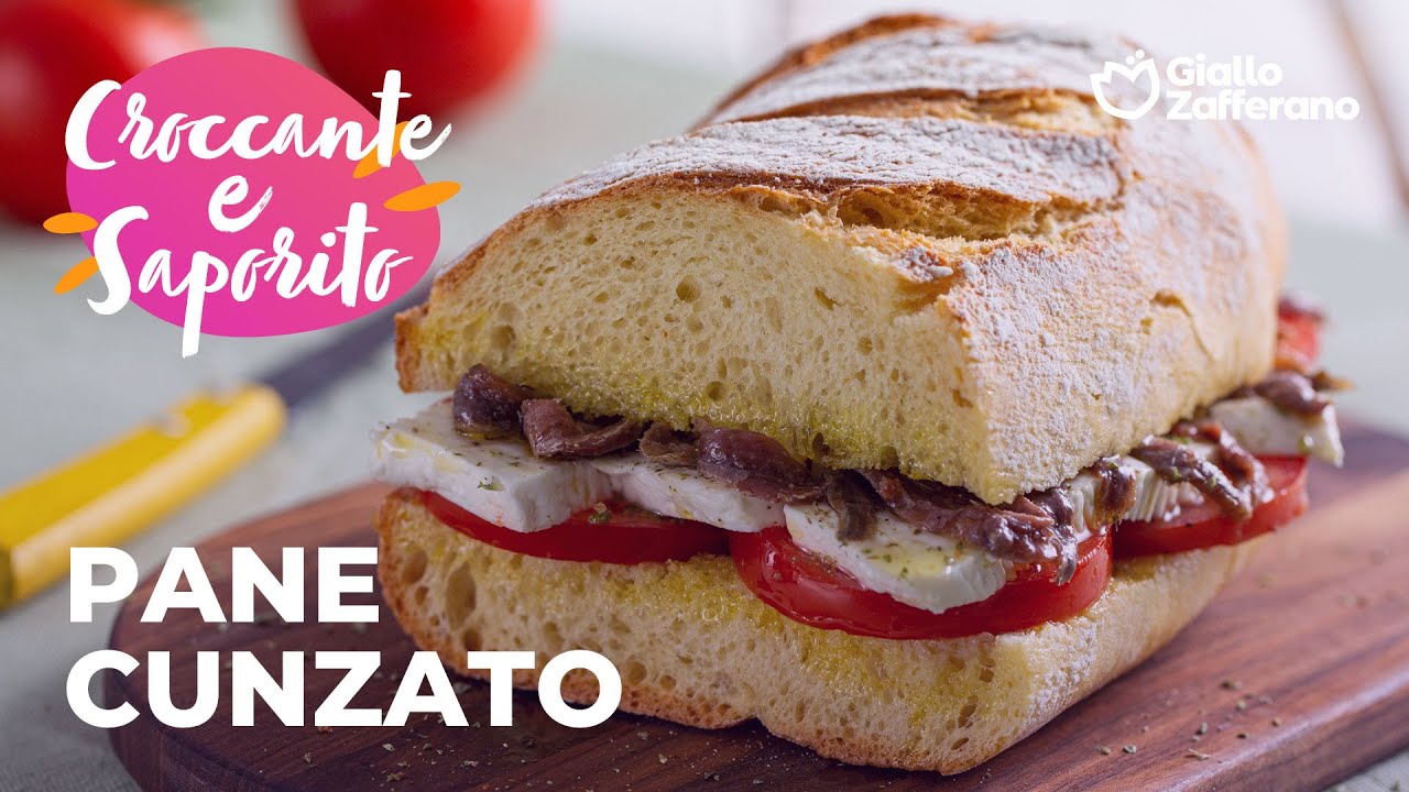 PANE CUNZATO: la VERSIONE di GZ della RICETTA SICILIANA PIÙ BUONA di SEMPRE😍😋