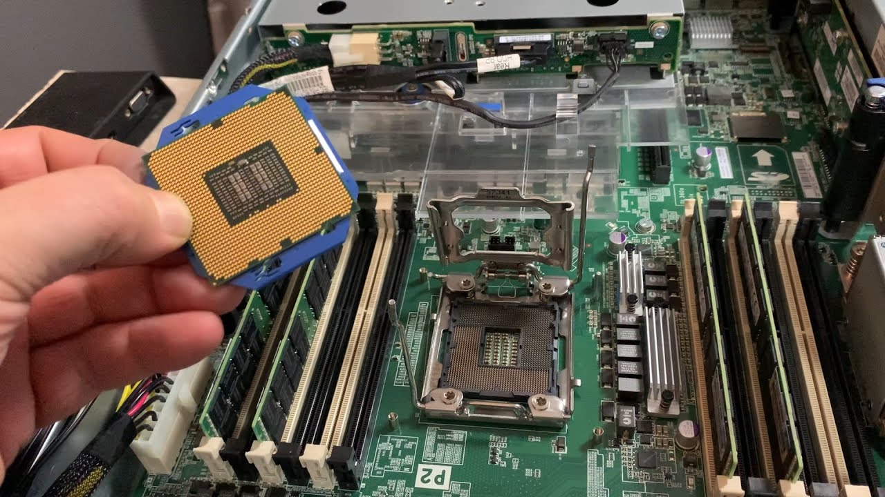 Upgrading the CPUs on my DL380e
