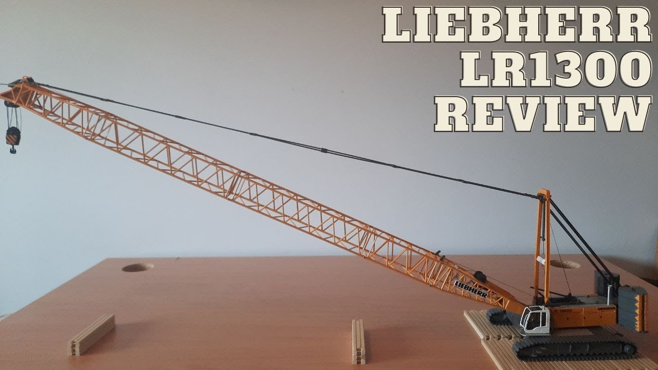 Liebherr LR1300 Crawler Crane Review