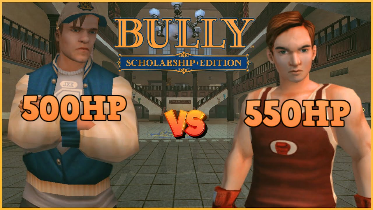 Bully SE: Кейси Харрис (100 атак и 30 блоков) 500 HP против боксёра Брайса (без анти-захвата) | 5...