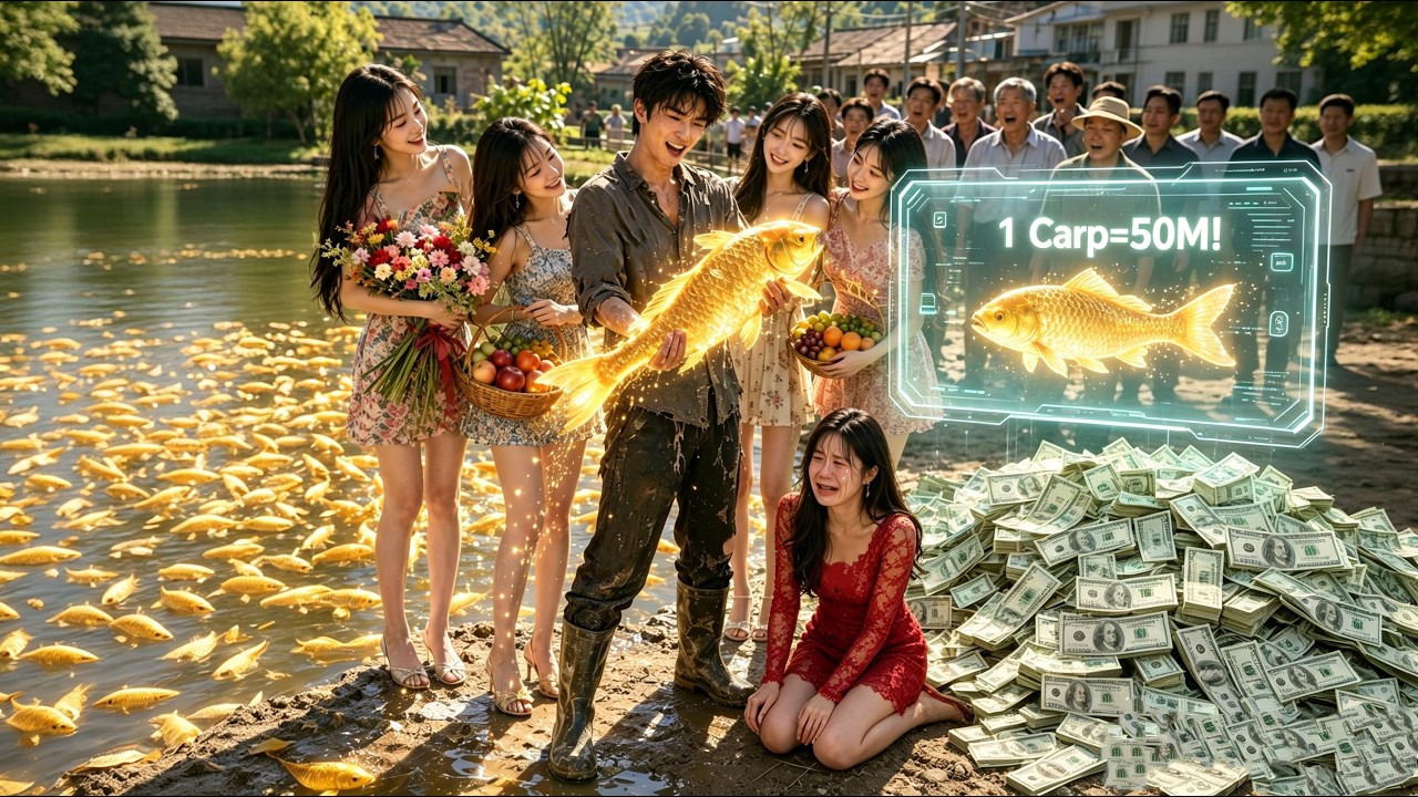 Dumped by GF,Unlocks Super Fish Farm System,1 Carp=$50M! Marries Beautiful CEO.EX Regrets!