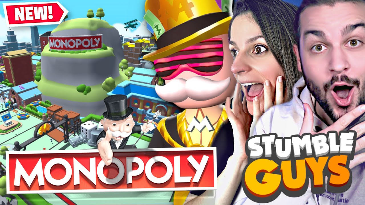 STUMBLE GUYS MONOPOLY ! LA MEILLEURE MISE A JOUR DE STUMBLE GUYS !