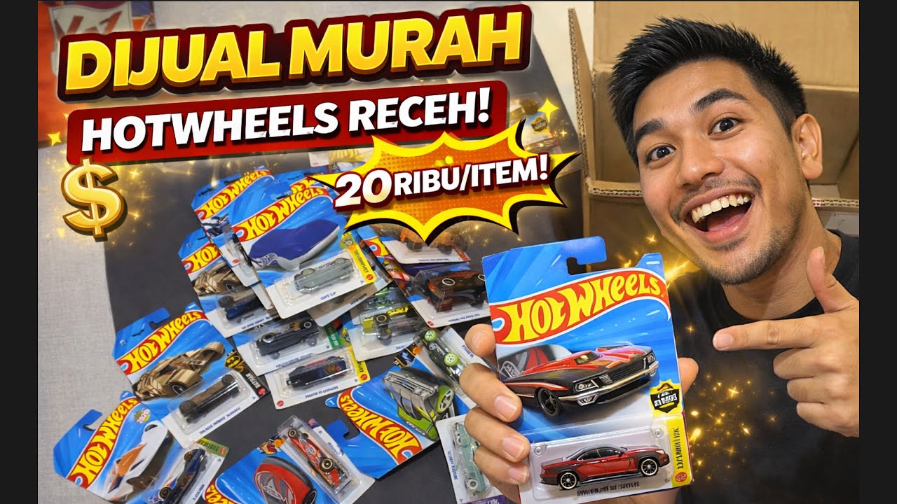 OBRAL HOT WHEELS MURAH MERIAH! 20RB/PCS – AMBIL 2 LANGSUNG 30RB!!🔥