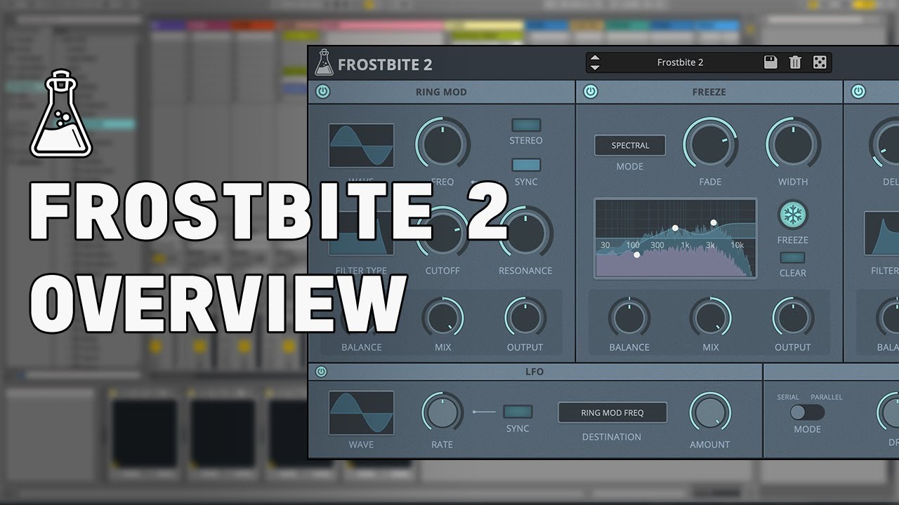 Frostbite 2 Overview - Spectral Freeze Plugin (VST, AU, AAX)