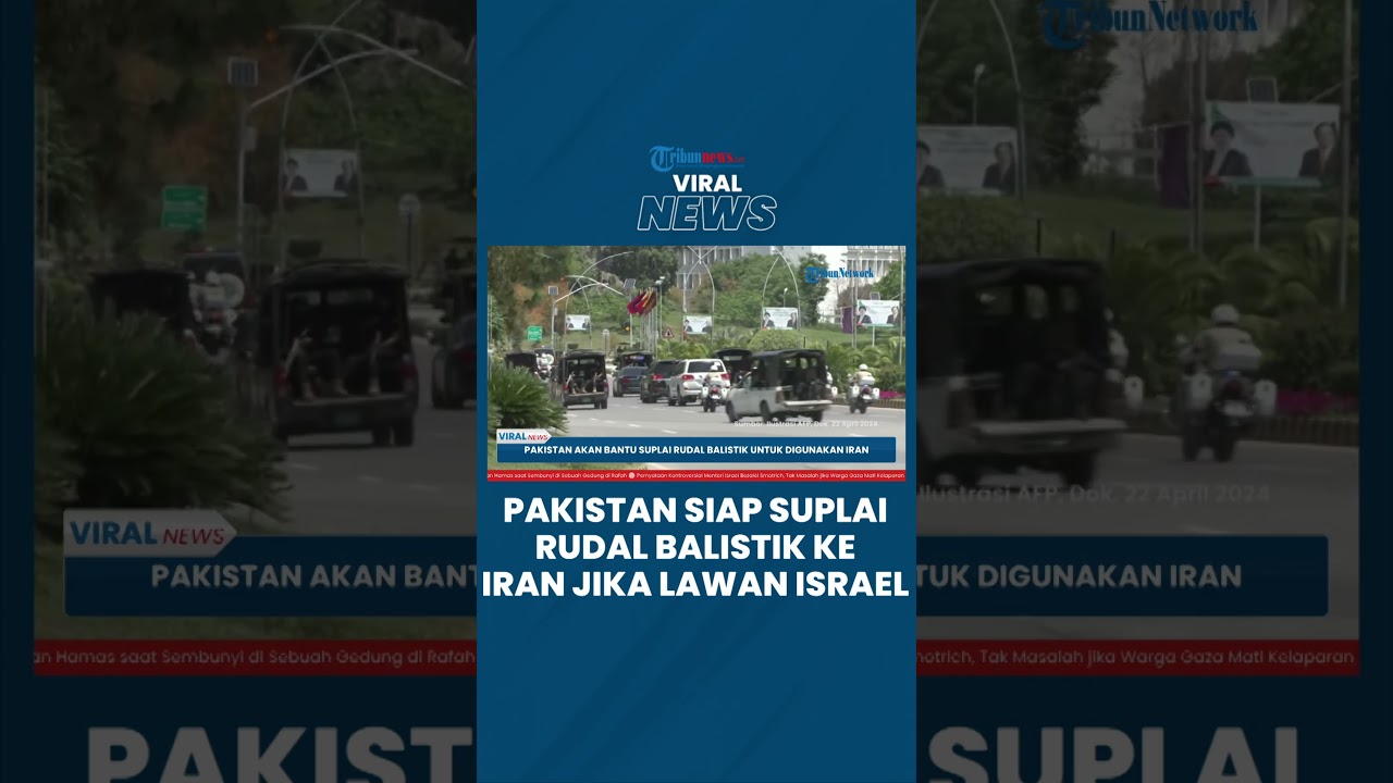 Iran Dapat Dukungan Baru, Pakistan Siap Bantu Suplai Rudal Balistik Jika Perang vs Israel Meletus