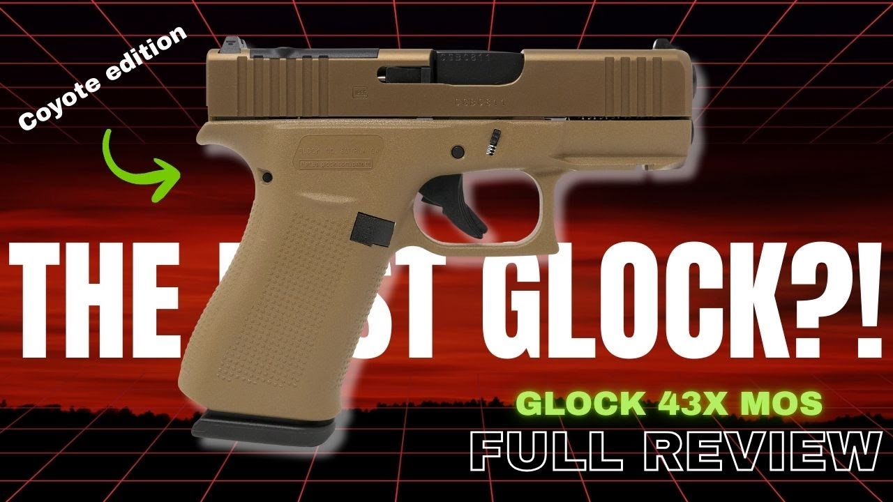 ПОСЛЕДНИЙ ВЫЖИВШИЙ GLOCK!! | ОБЗОР 43X MOS COYOTE