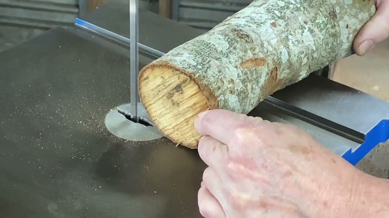 Cutting Round Slices On The Bandsaw Safely