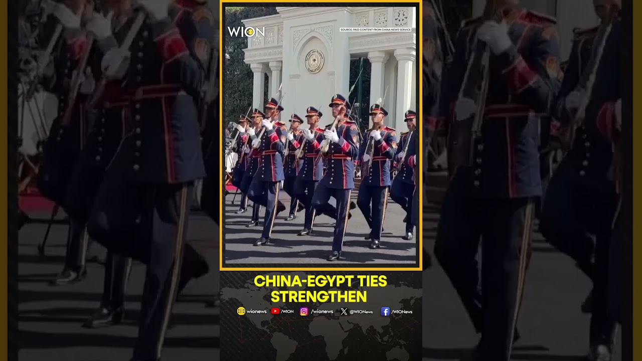 Xi Jinping In Egypt | Chinese President Receives Grand Welcome From Sisi In Cairo