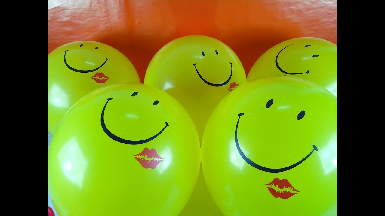 Surprise Balloons Smile Happy - SURPRISE TOYS GIANT BALLOON Suprise eggs