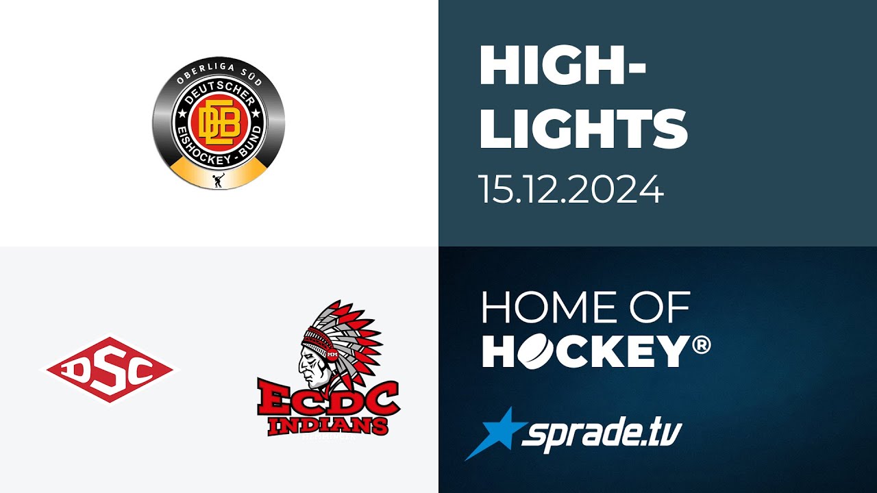 15.12.2024 - Highlights - Deggendorfer SC vs. ECDC Memmingen Indians