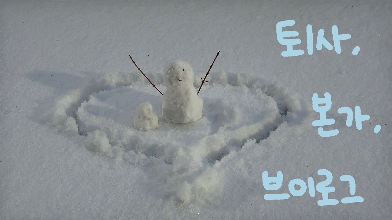 퇴사 후 본가가서 친구,가족들과 함께한 브이로그