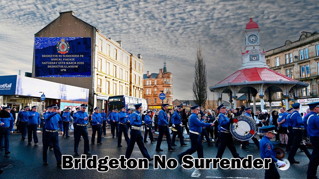 Bridgeton No Surrender (The NOEY) Flute Band - Annual 2026 Parade