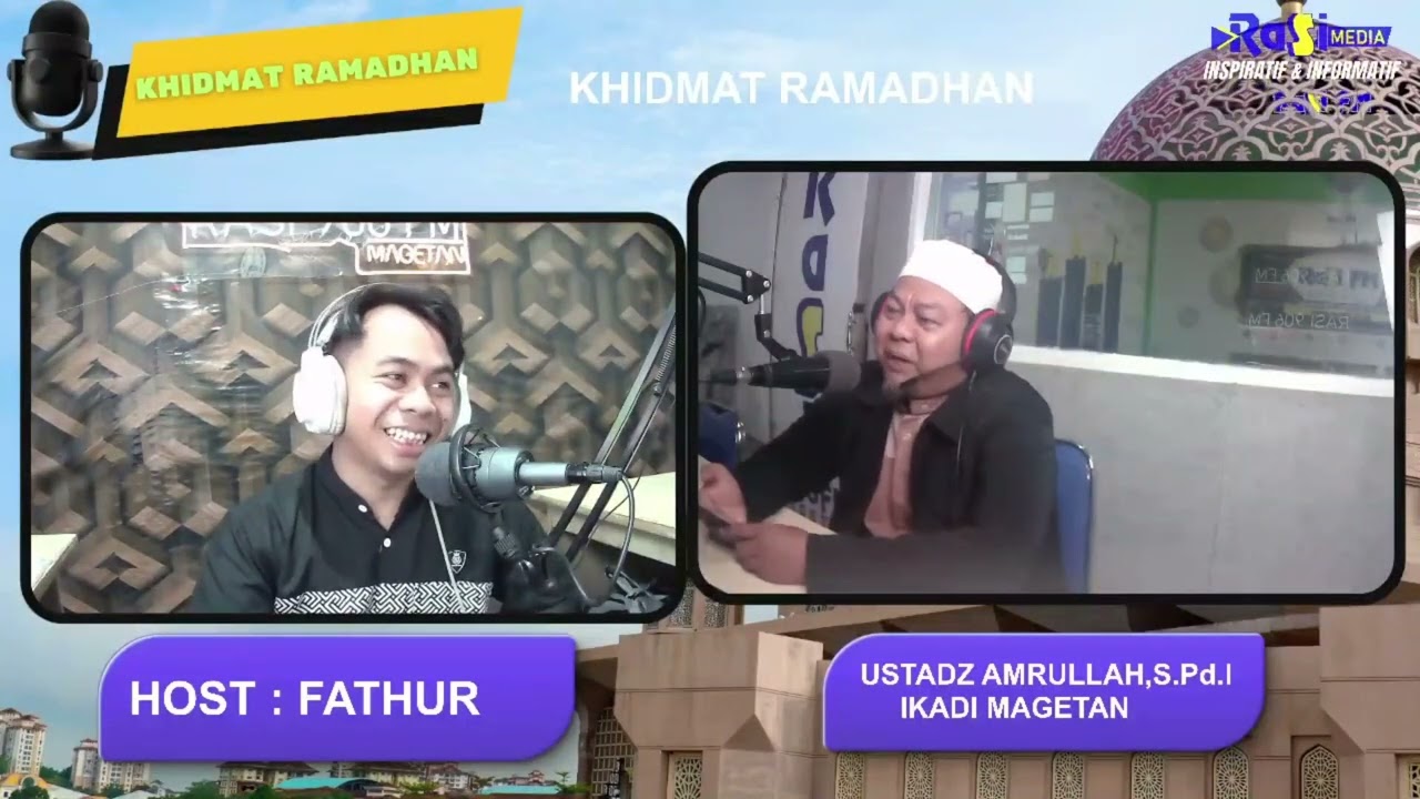 KHIDMAT RAMADHAN BERSAMA USTADZ AMRULLAH,S.Pd.I | MUHASABAH RAMADHAN