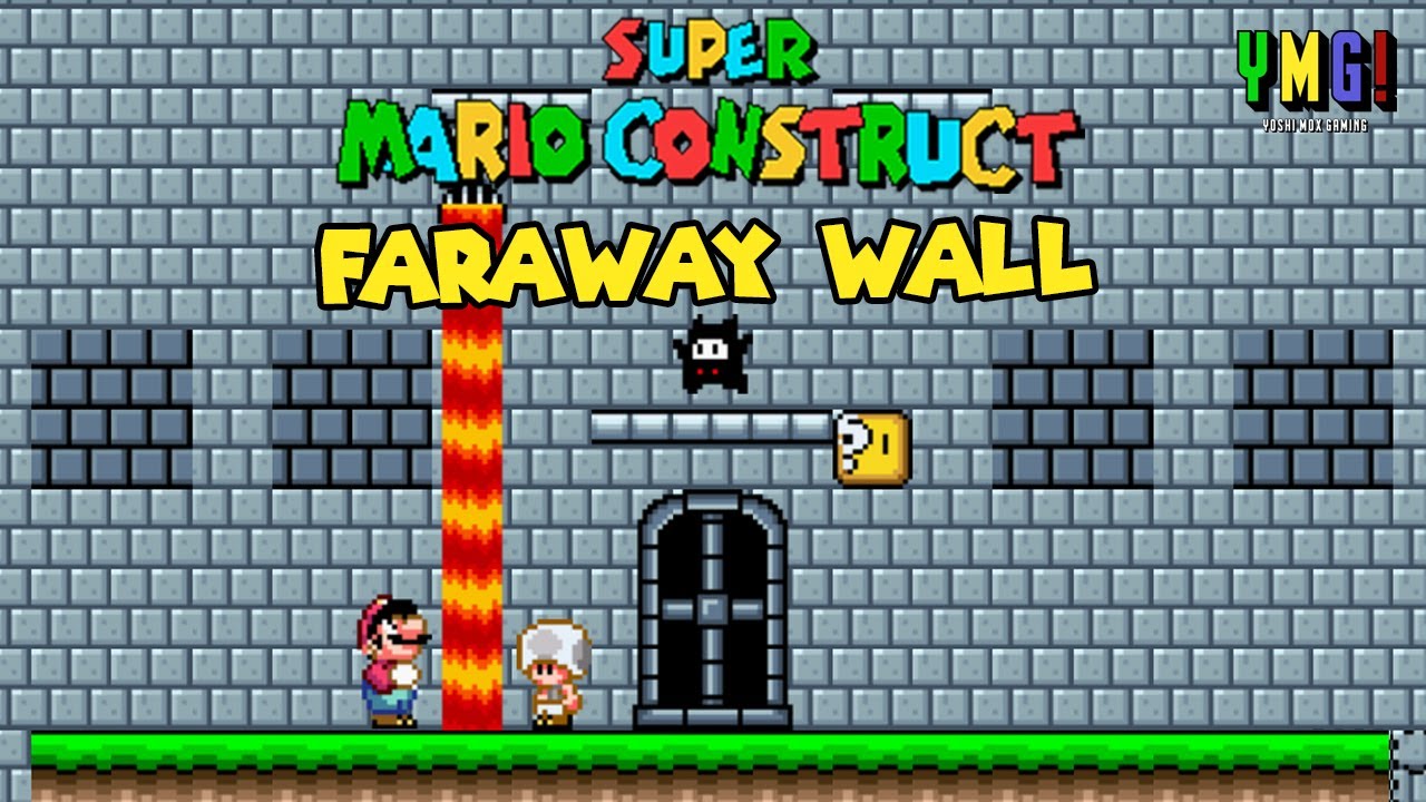 Find the Key! Faraway Wall Fortress | Super Mario Construct