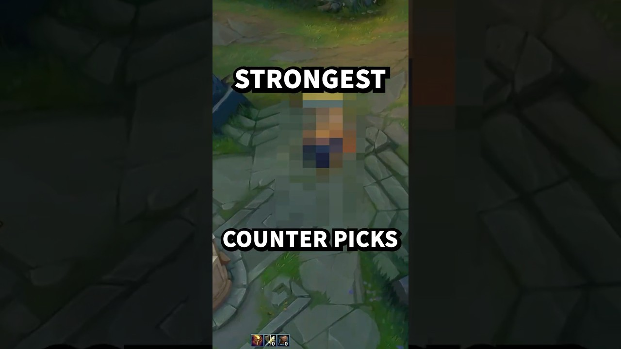 TOP 3 Strongest Counters #shorts #leagueoflegends #riotgames