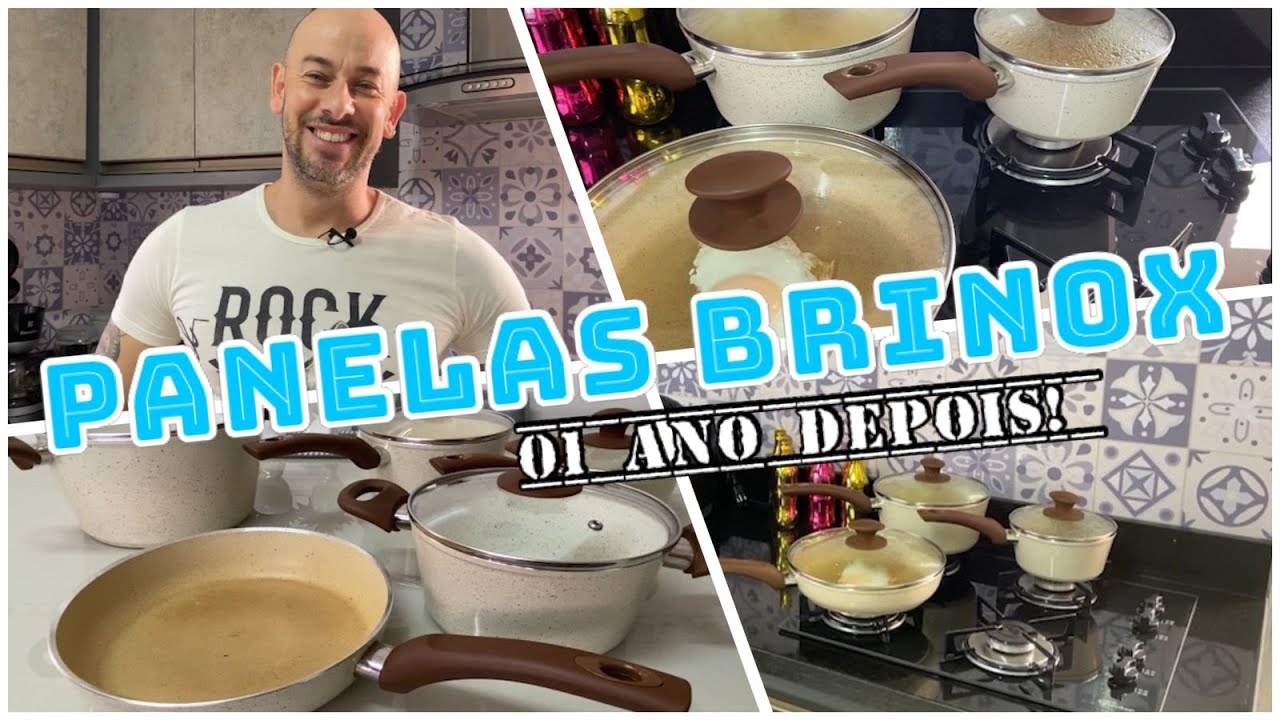 BRINOX/CERAMIC LIFE / 01 ANO DEPOIS / Saiba tudo sobre essas panelas! #Panelas #Brinox #CeramicLife
