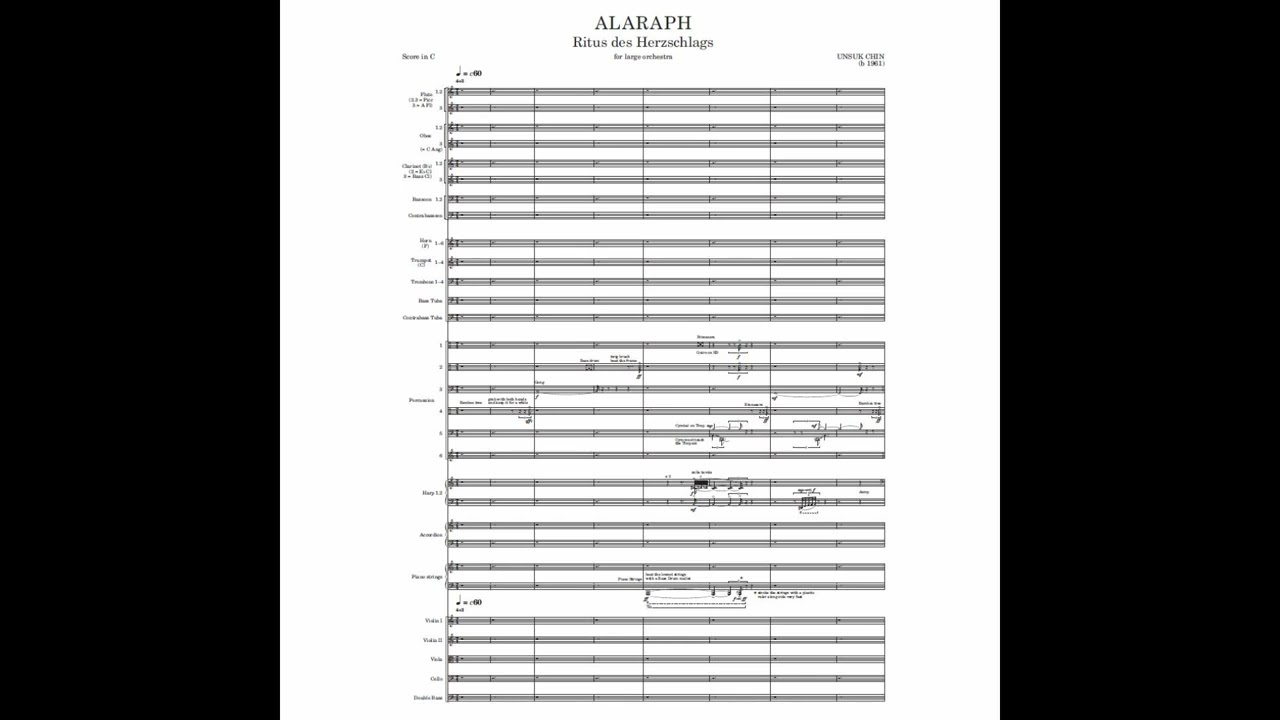 Unsuk Chin - Alaraph ‘Ritus des Herzschlags’ (2022) (Dutch Premiere)