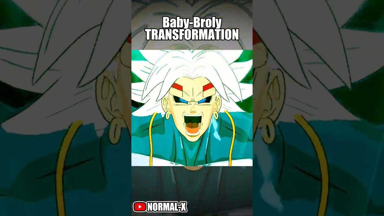 Baby BROLY TRANSFORMATION🔥 