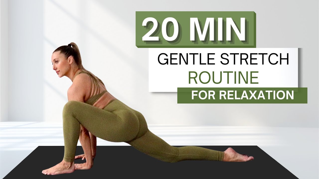 20 min GENTLE STRETCH ROUTINE | Relaxation and Flexibility | Pregnancy Friendly