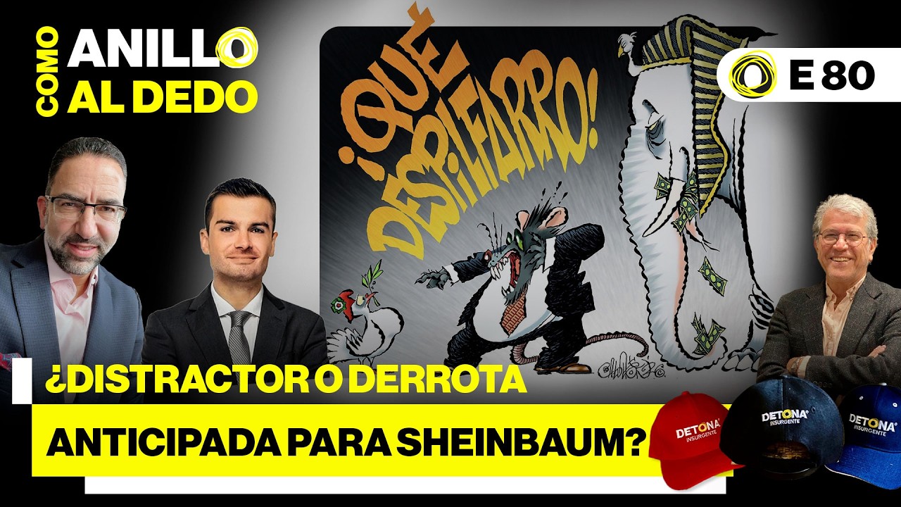 #Comoanilloaldedo en Detona #JavierLozano y #JorgeTriana.
